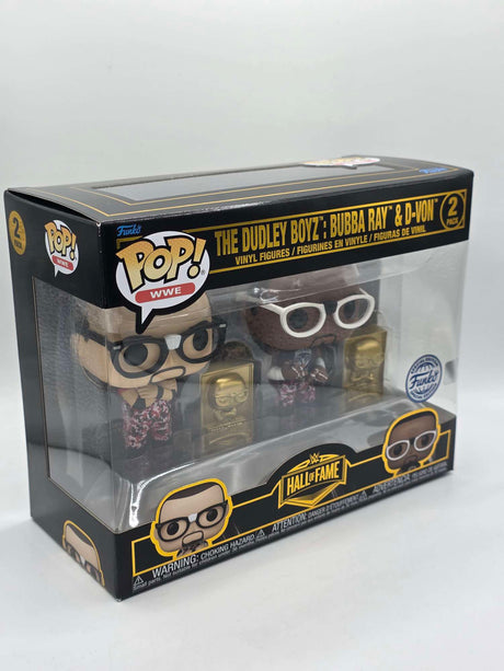 THE DUDLEY BOYZ BUBBA RAY & D-VON (HALL OF FAME) | Funko Pop WWE | 2 Pack