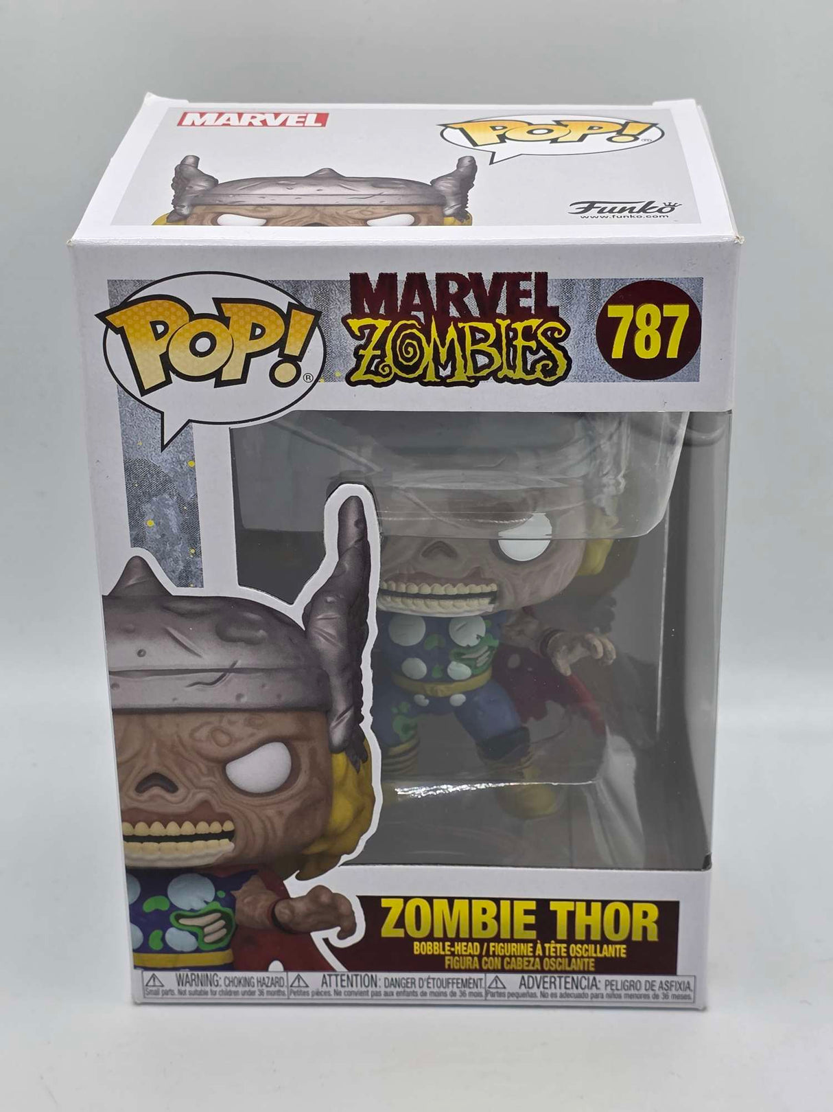 Damaged Box | Funko Pop Marvel Zombies | Zombie Thor #787