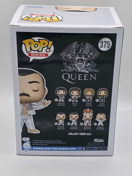 FREDDIE MERCURY (I WAS BORN TO LOVE YOU) | Queen | Funko Pop Rocks #375