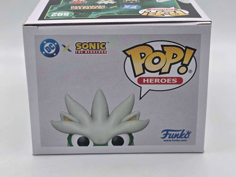 SILVER AS THE GREEN LANTERN | Sonic The Hedgehog | Funko Pop Heroes #592