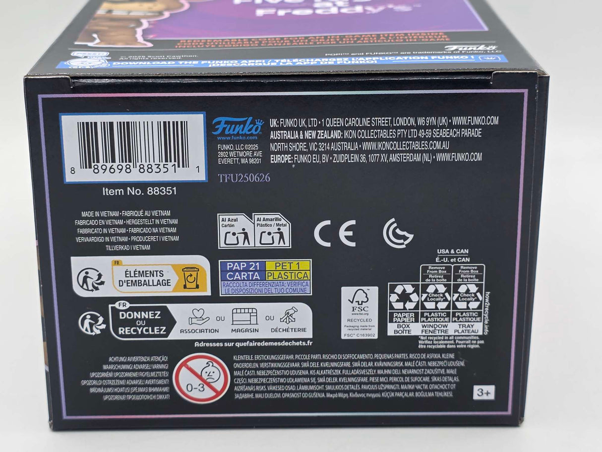 FREDDY FAZBEAR (WITH PIZZA LAUNCHER) | Funko Fusion Pop Games #1096