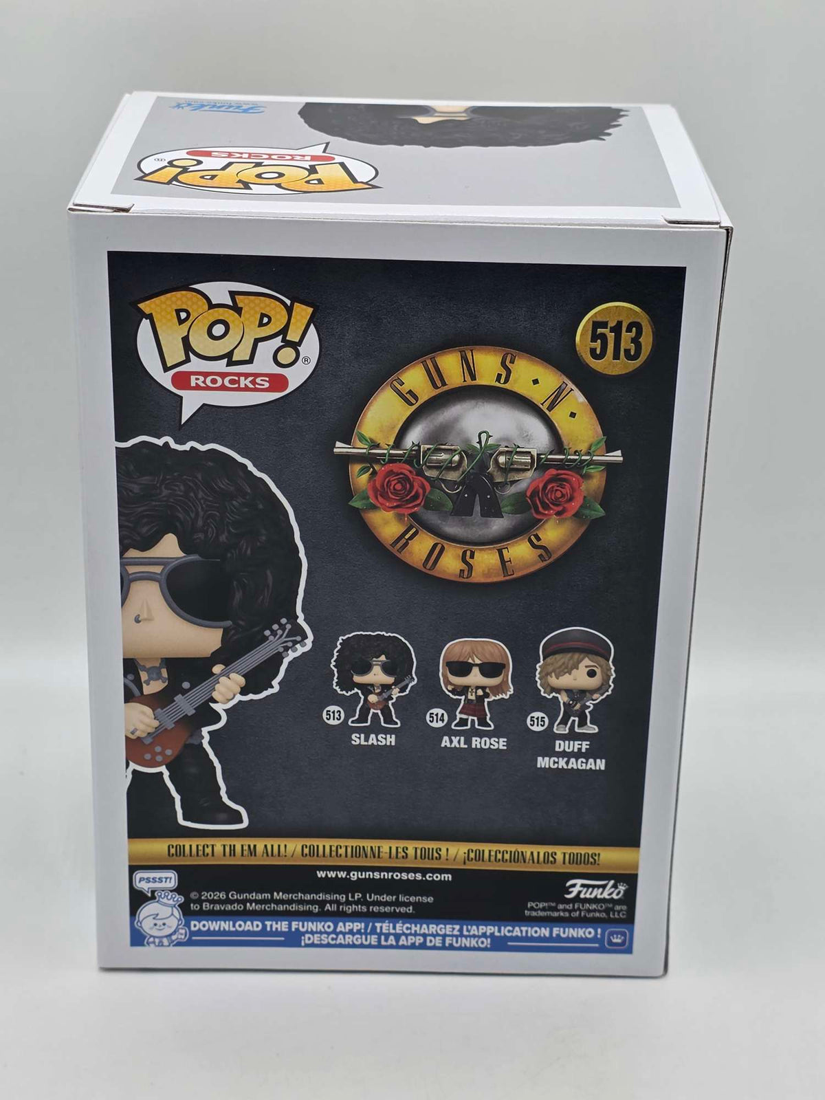 SLASH | Guns N Roses NOVEMBER RAIN | Funko Pop Rocks #513
