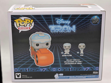 TRON ON LIGHT CYCLE | Disney Tron | Funko Pop Rides #134