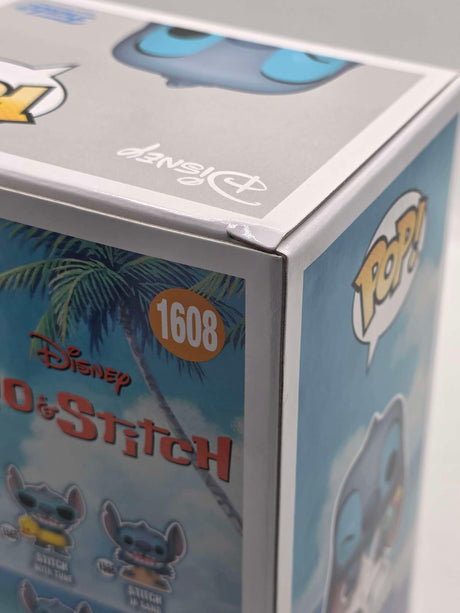 Slight Damaged Box | STITCH IN ROBE | Funko Pop Disney Lilo & Stitch #1608