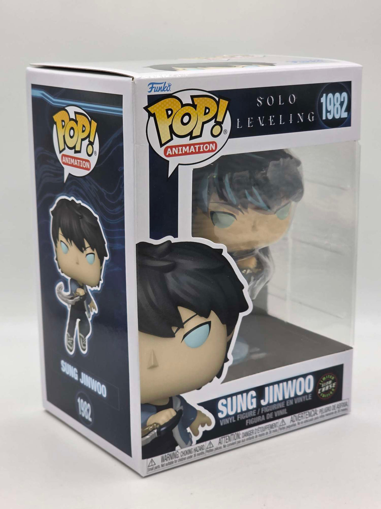 SUNG JINWOO | Solo Leveling | Funko Pop! Animation #1982 | Glow Chase Edition