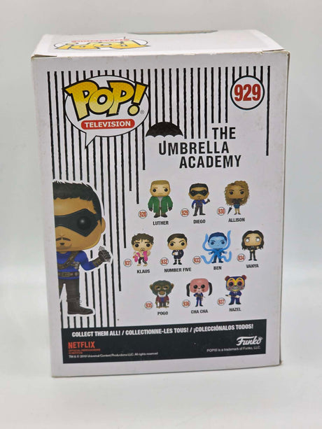Damaged Box | DIEGO | The Umbrella Academy | Funko Pop Television #929