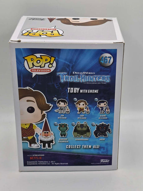 Damaged Box | TOBY WITH GNOME | TrollHunters  | Funko Pop Television #467
