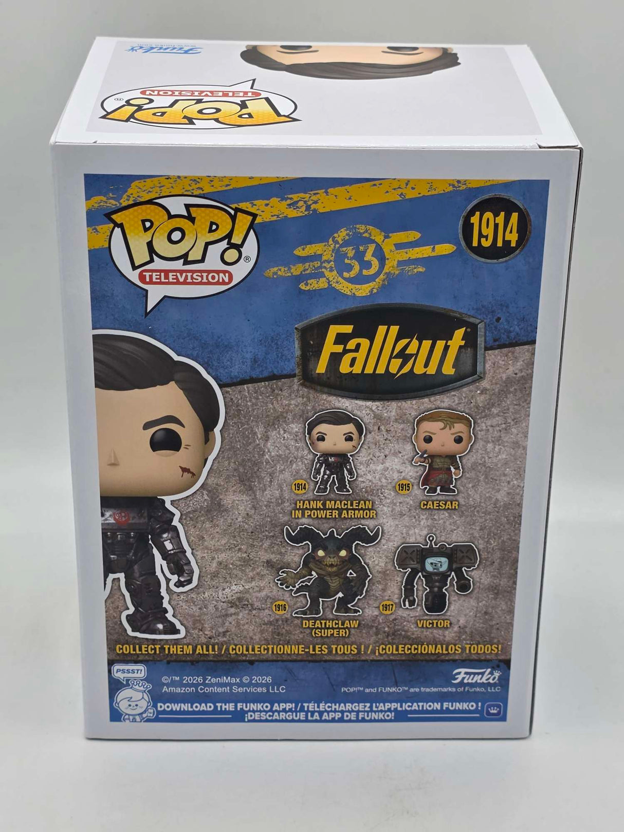 Funko Pop! Television Fallout HANK MACLEAN IN POWER ARMOR #1914