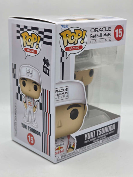 YUKI TSUNODA WITH HAT | Oracle Red Bull Racing | Funko Pop Racing #15