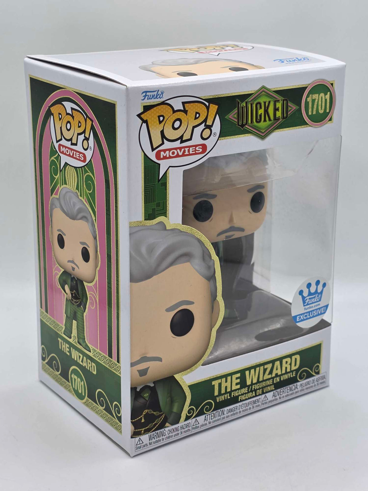 Slight Damaged Box | THE WIZARD | Wicked | Funko Pop Movies #1701