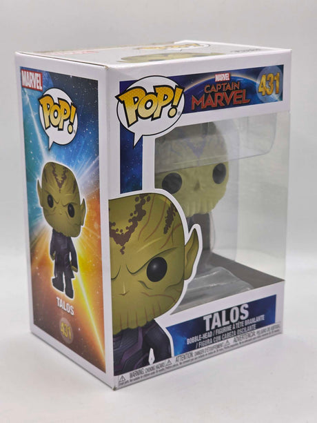 Damaged Box | TALOS | Captain Marvel | Funko Pop Marvel #431