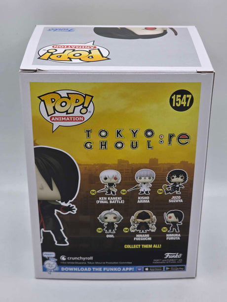 Slight Damaged Box | NIMURA FURUTA | Tokyo Ghoul : RE | Funko Pop Animation #1547