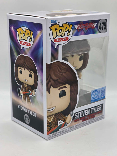 STEVEN TYLER (LEOPARD PRINT) | Aerosmith | Funko Pop Rocks #475