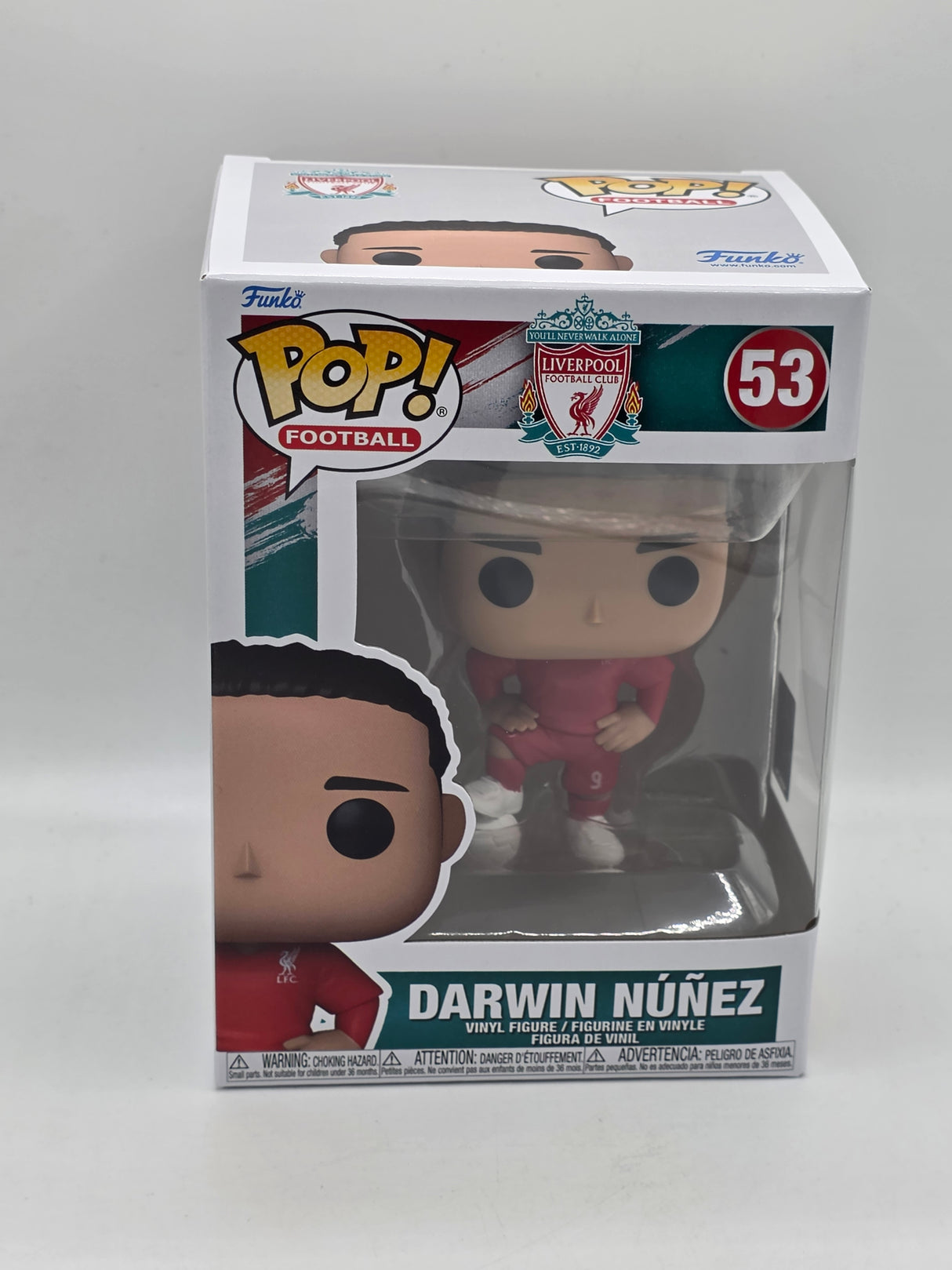 DARWIN NUNEZ | Liverpool | Funko Pop Football #53