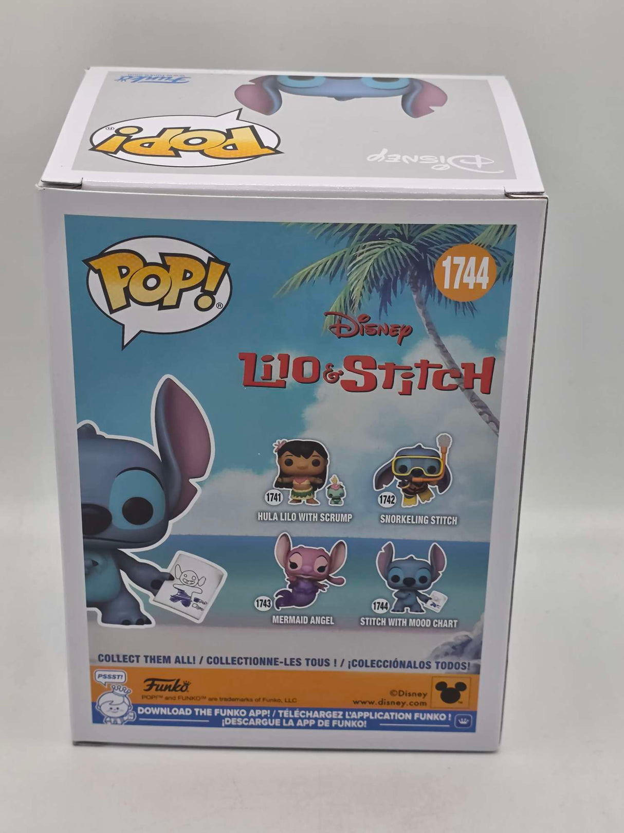 STITCH WITH MOOD CHART | Funko Pop Disney Lilo & Stitch #1744