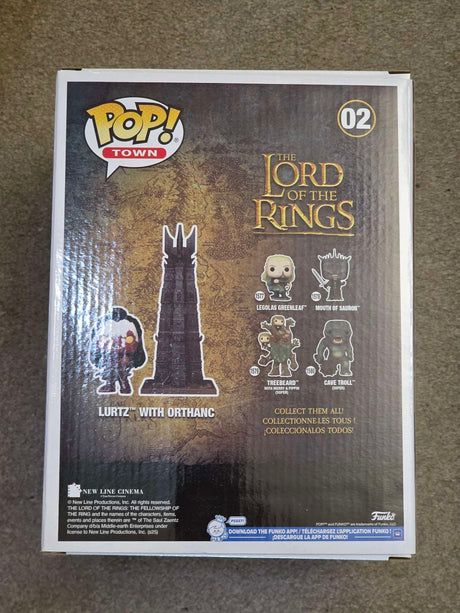 Slight Damaged Box | LURTZ WITH ORTHANIC | Lord of The Rings | Funko Pop Town | 6 INCH #02