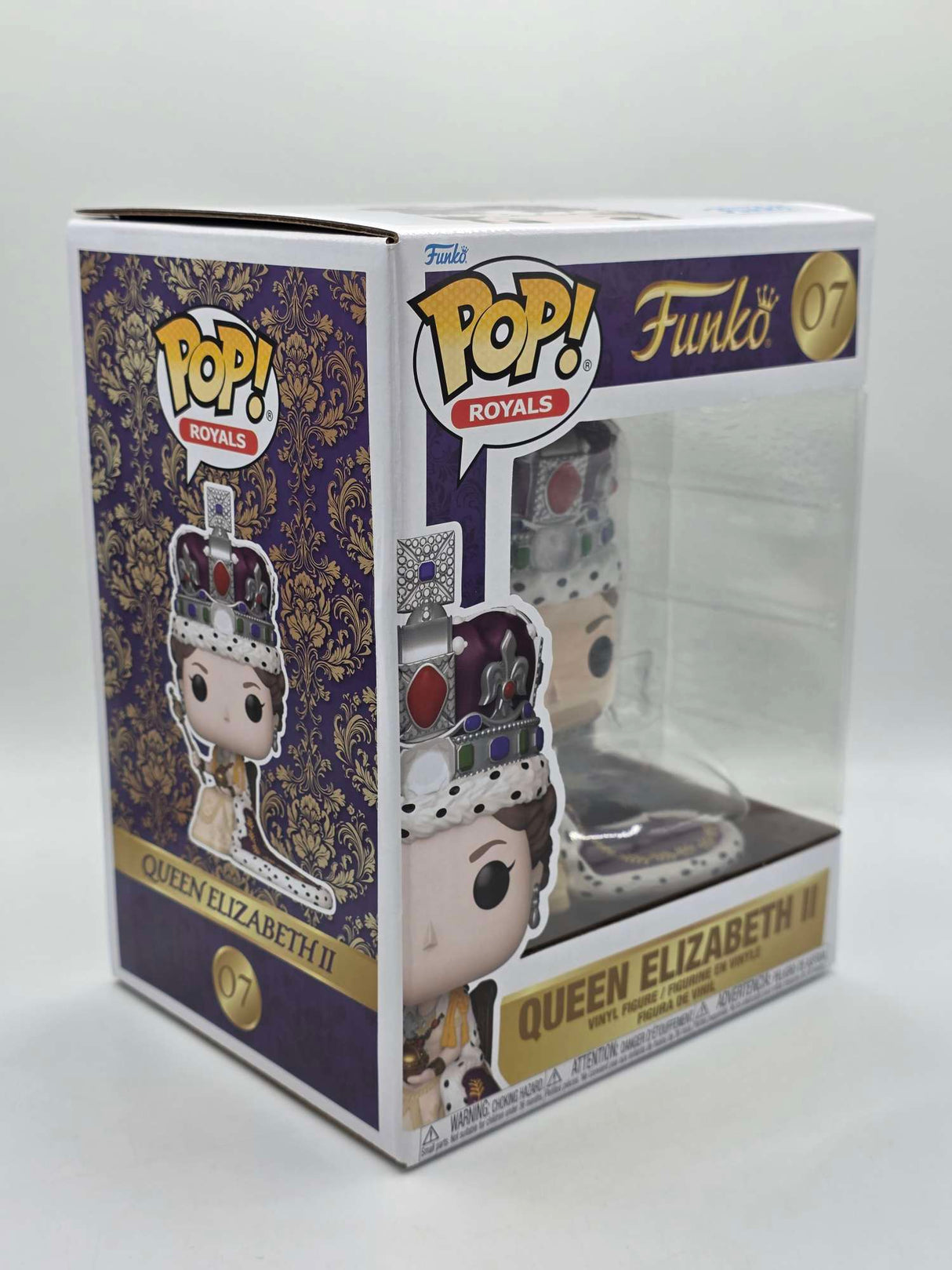Funko Pop! Royals QUEEN ELIZABETH II #07 Coronation Figure