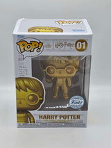 Damaged Box | HARRY POTTER | Funko Pop Harry Potter | Gold #01