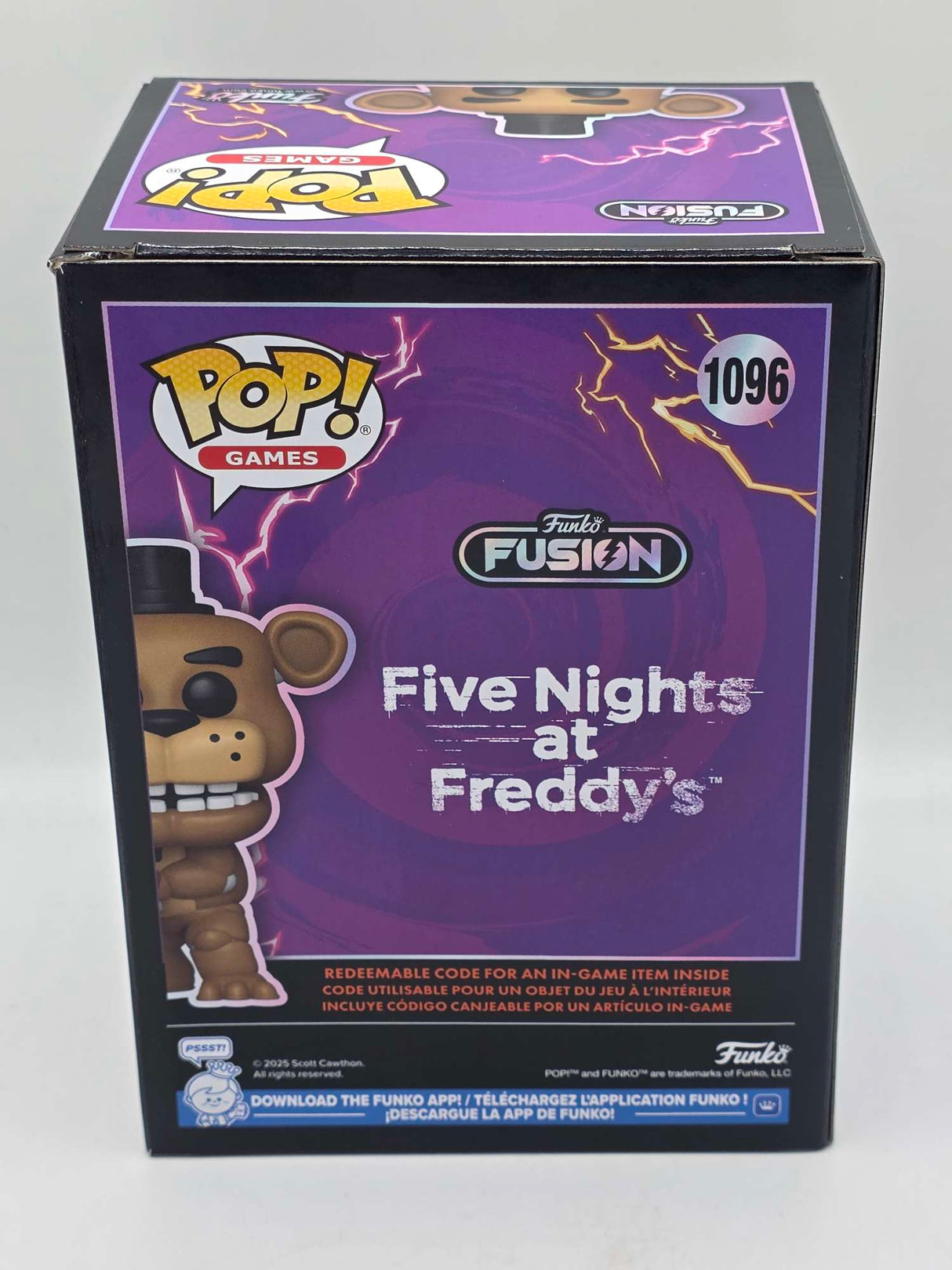 FREDDY FAZBEAR (WITH PIZZA LAUNCHER) | Funko Fusion Pop Games #1096