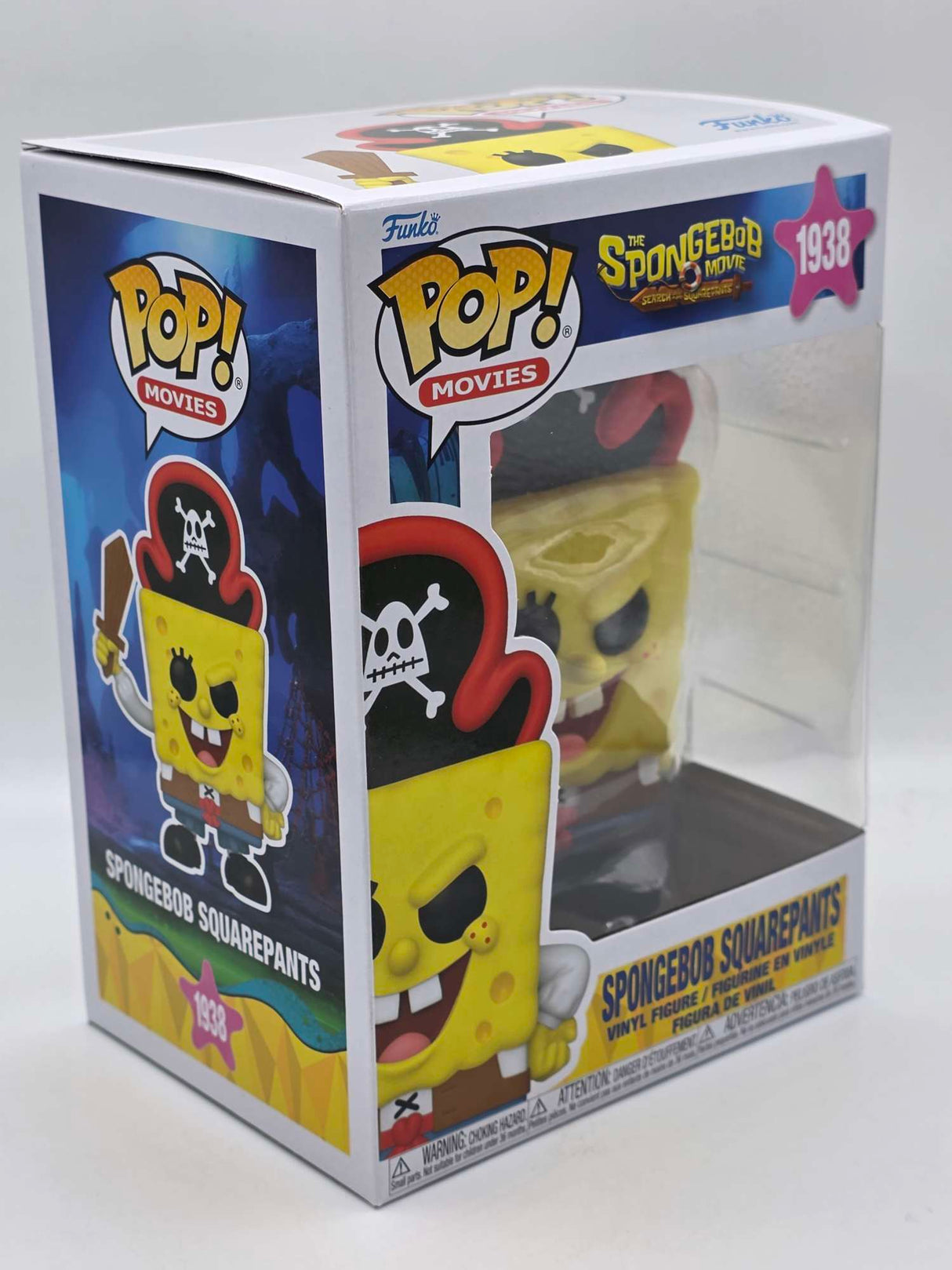 SPONGEBOB SQUAREPANTS (PIRATE) | The Spongebob Movie Search for SquarePants | Funko Pop Movies #1938
