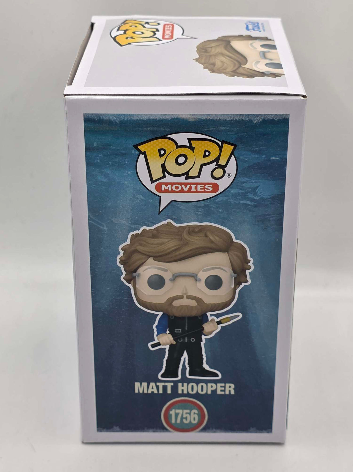 Damaged Box | MATT HOOPER (WITH HARPOON) | Jaws | Funko Movies #1756