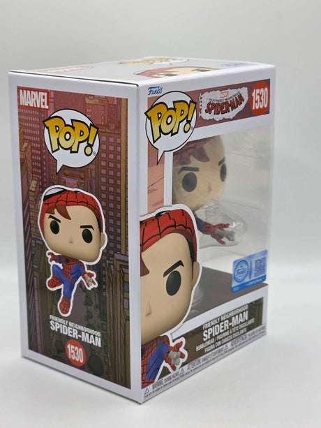 FRIENDLY NEIGHBORHOOD SPIDER-MAN (UNMASKED) | Funko Pop Marvel #1530