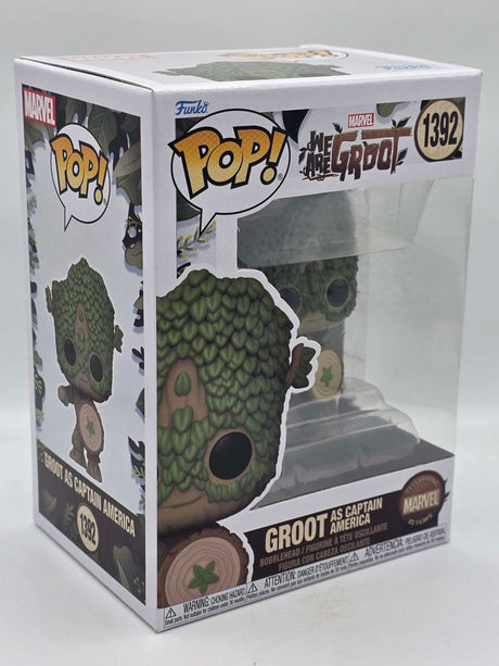 GROOT AS CAPTAIN AMERICA | We Are Groot | Funko Pop Marvel #1392