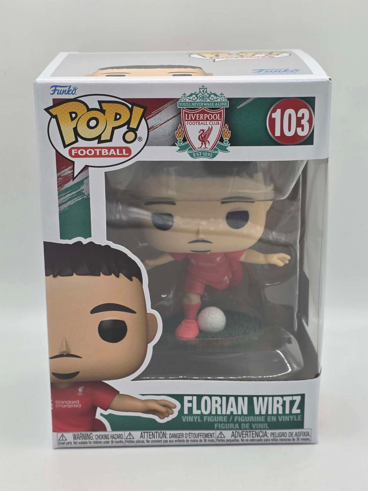 FLORIAN WIRTZ | Liverpool | Funko Pop Football #103