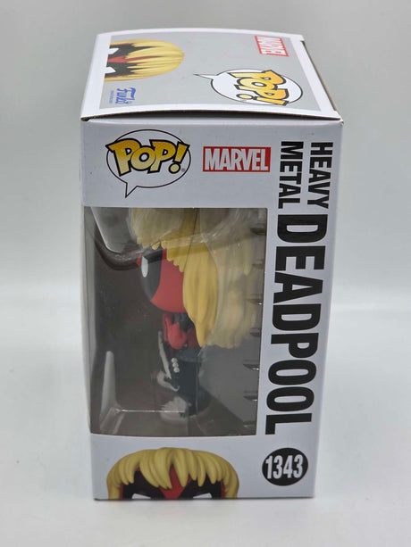 Damaged Box | Heavy Metal Deadpool | Funko Pop Marvel  #1343