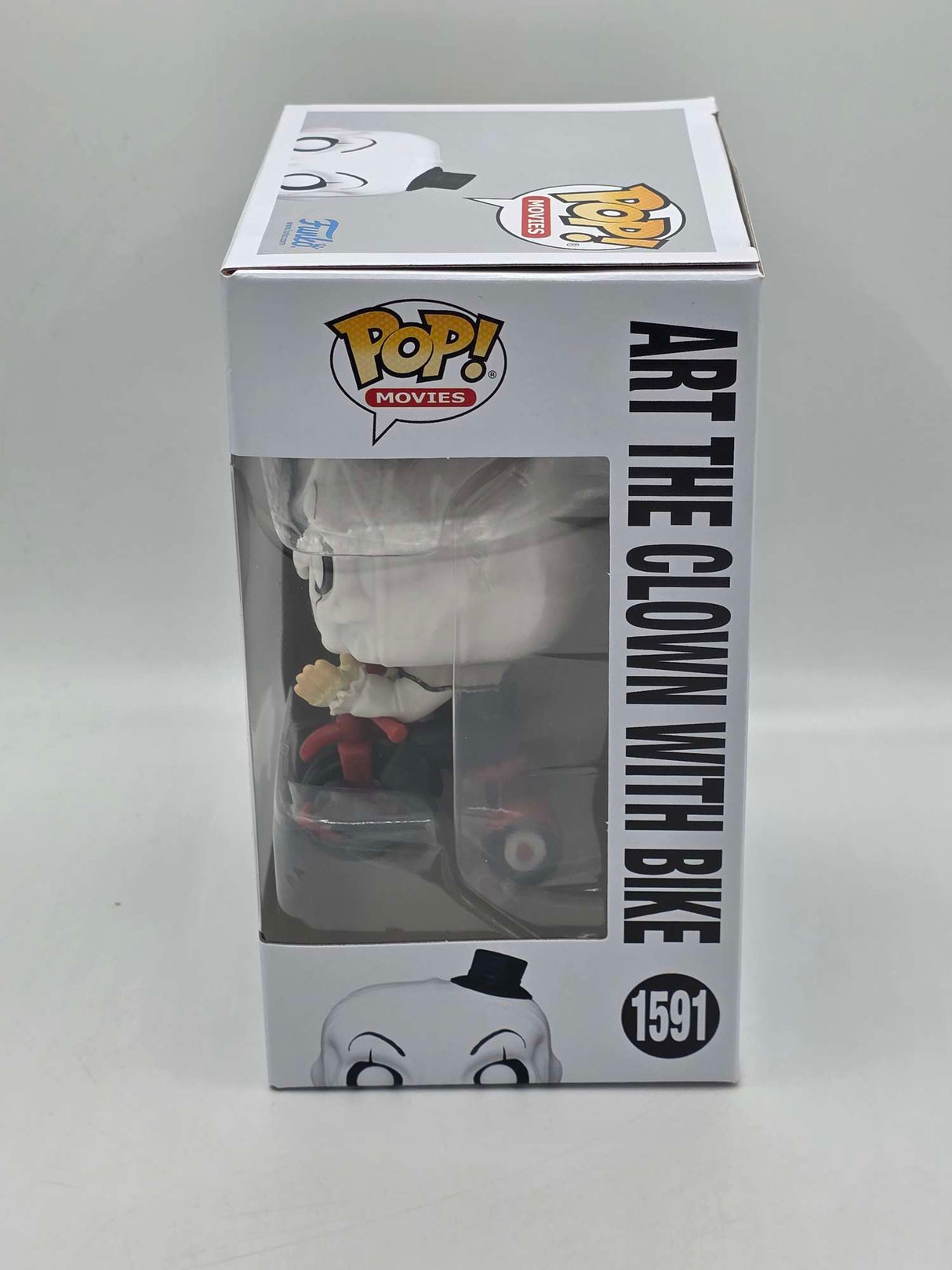 Slight Damaged Box | ART THE CLOWN WITH BIKE | Terrifier | Funko Pop Movies #1591