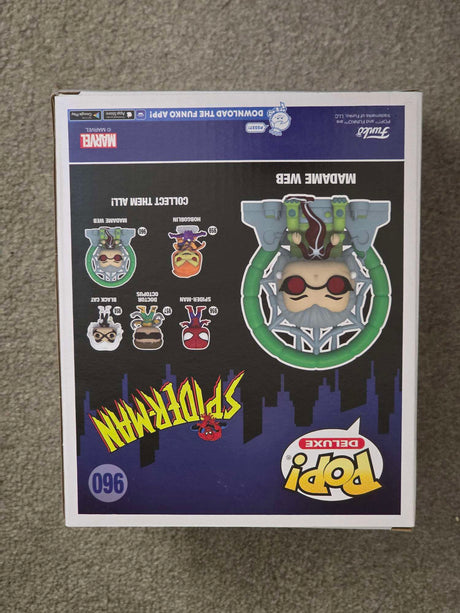 Slight Damaged Box | MADAME WEB | Marvel Spider-man Animated | Funko Pop Deluxe #960