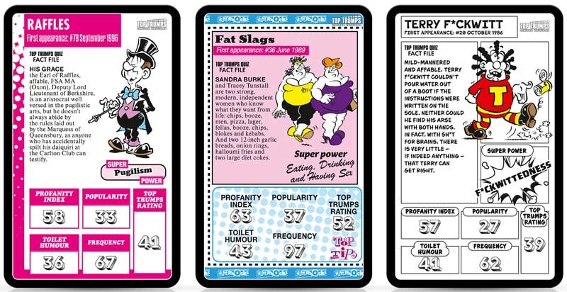 Viz Comics | Top Trumps Limited Edition | Card Game 18+