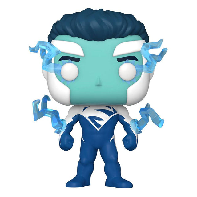 Damaged Box | Funko Pop Heroes | DC Universe | Superman Blue | 2021 Fall Convention #419