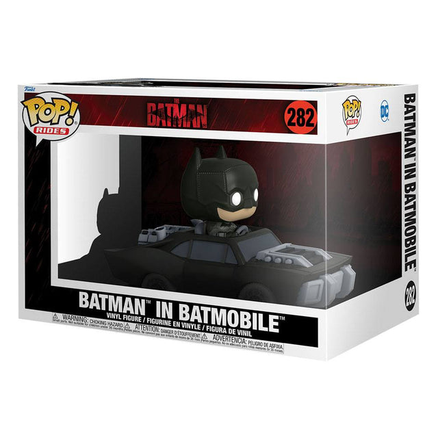 Damaged Box| Funko Pop Rides | Batman in Batmobile #282