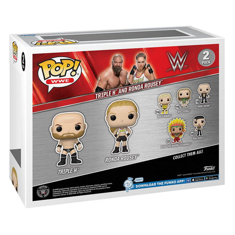 Triple H and Ronda Rousey | Funko Pop WWE | 2 Pack