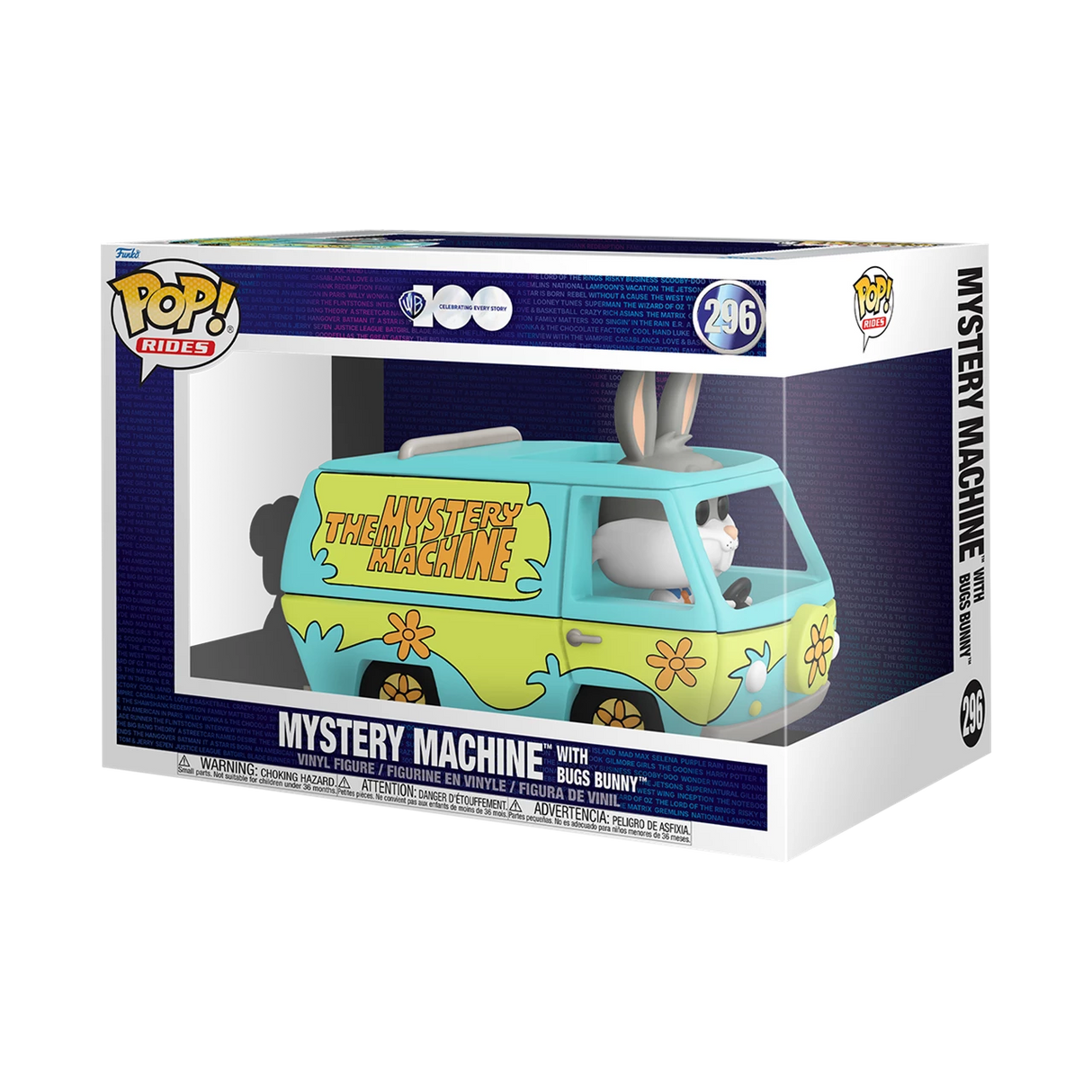 Funko Pop Rides | Looney Tunes | Warner Bros 100th | Bugs Bunny & The Mystery Machine #296