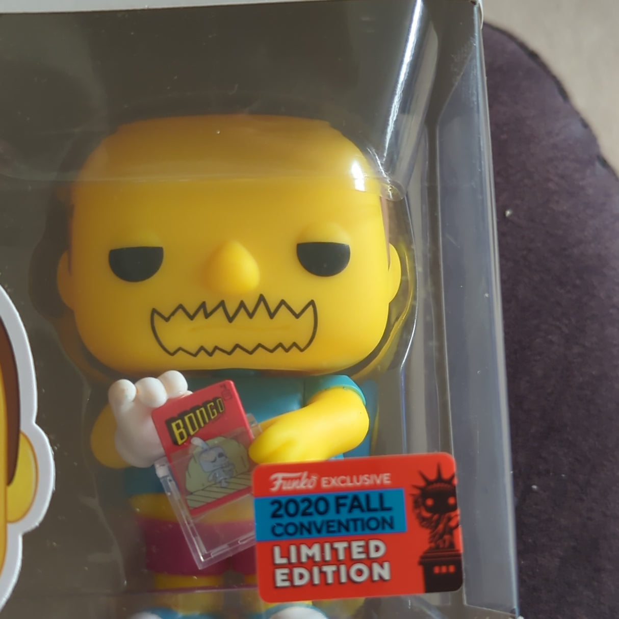 Damaged Box Funko Pop Television - The Simpsons - Comic Book Guy #832 - 2020 Fall Convention Limited Edition (6891547295844)