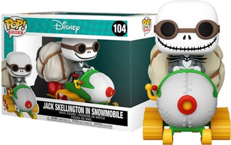Funko Pop Rides - Nightmare Before Christmas - Jack with Goggles on Snowmobile #104 (7076556570724)