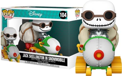 Funko Pop Rides - Nightmare Before Christmas - Jack with Goggles on Snowmobile #104 (7076556570724)