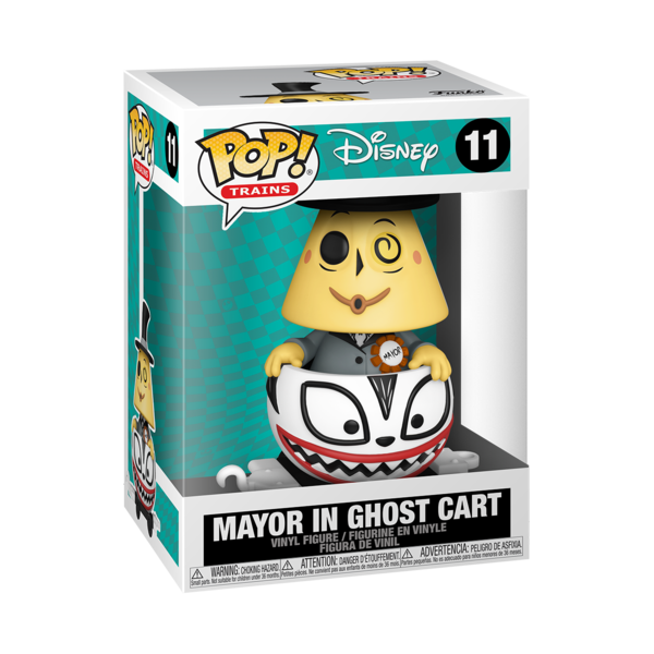 Funko Pop Trains - Disney Nightmare Before Christmas - Mayor in Ghost Cart #11 (6607477997668)