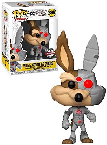 Funko Pop Animation - DC Looney Tunes - Wile E. Coyote as Cyborg #866 - Special Edition