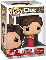 Funko Pop Retro Toys - Clue - Mis Scarlet with the Candlestick #49 (6988068814948)