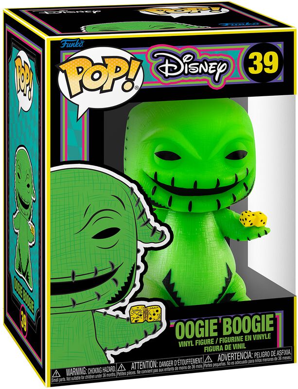 Funko Pop Disney | Nightmare before Christmas | Oogie Boogie (Blacklight) #39