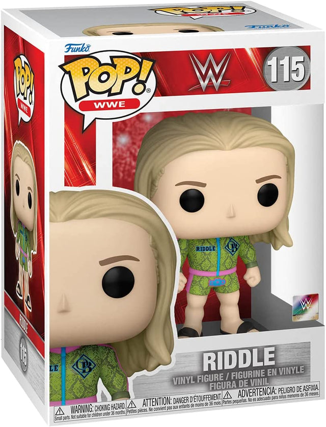 Funko Pop WWE | Riddle #115 (7108553801828)