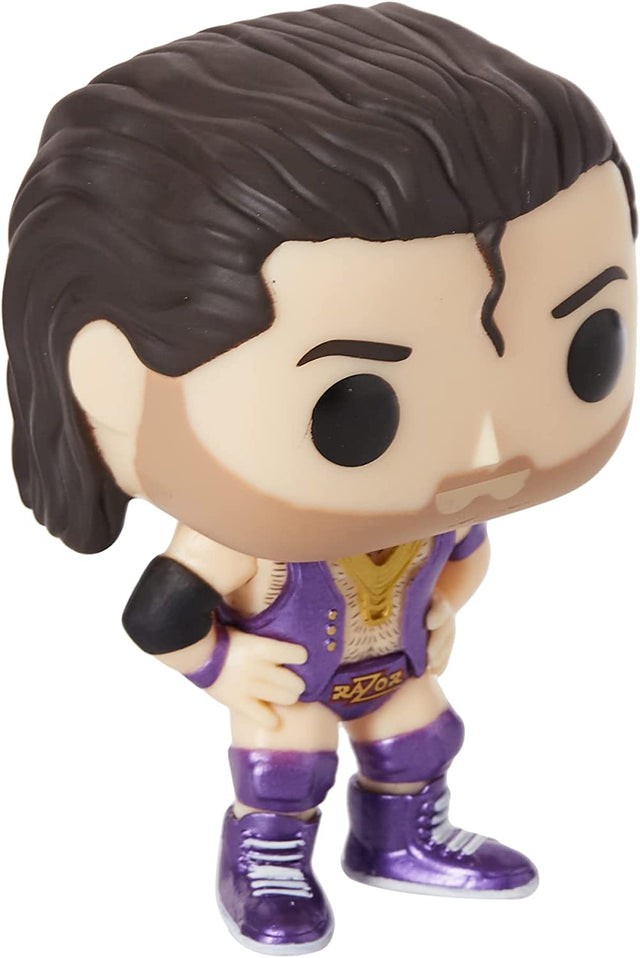 Damaged Box | Razor Ramon (Purple Metallic) | Funko Pop WWE #47