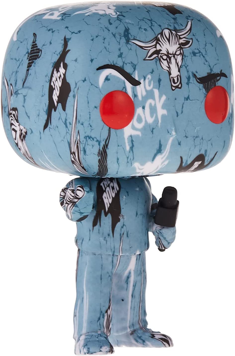 Funko Pop Art Series | WWE | The Rock Exclusive with Stack Pop Protector #44