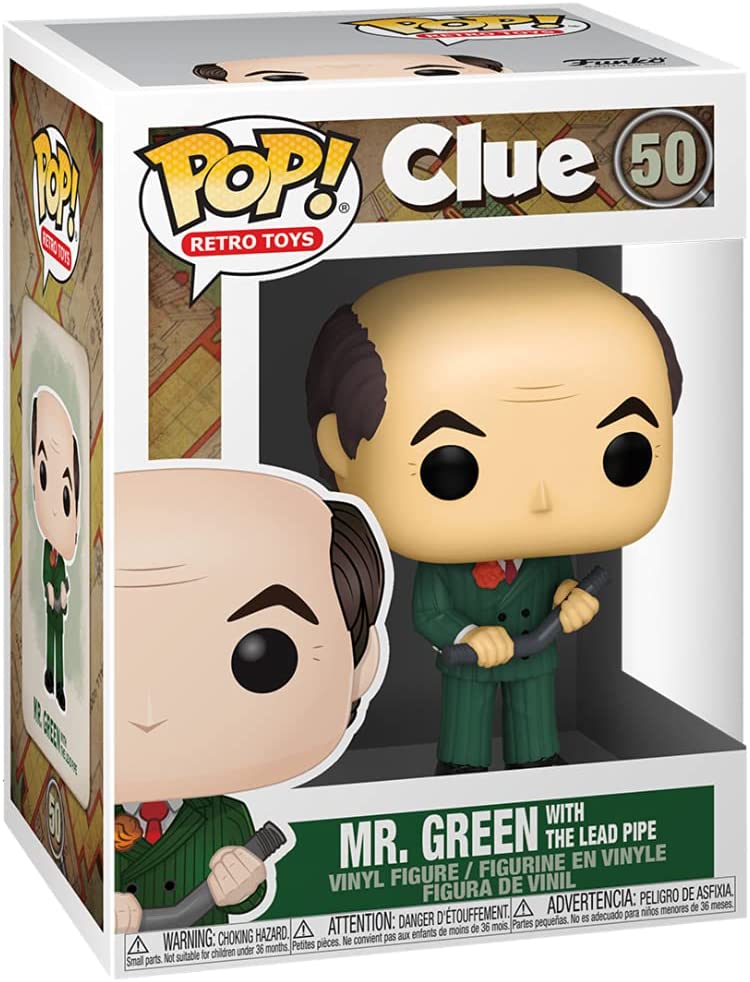 Funko Pop Retro Toys - Clue - Mr. Green with  #50 (6988168036452)