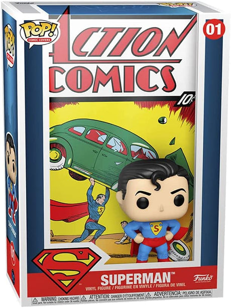 Copy of Funko Pop Comic Covers - Superman #01 (6893730758756)