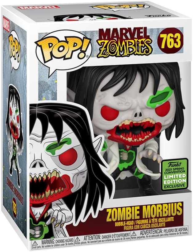Funko Pop Marvel Zombies - Zombie Morbius - 2021 Spring Convention #763 (6860640649316)