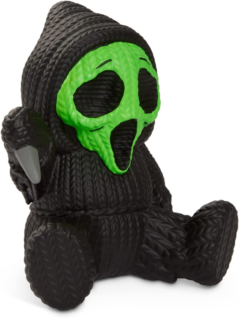 Ghost Face Green | Handmade by Robots | Scream | Vinyl Figure | Knit Series #018